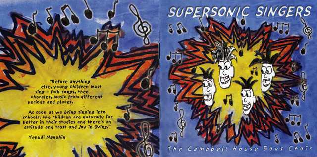 Cover Art -Supersonic Singers, 2001.